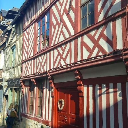 -La Batisse -Parking Prive -Coeur Historique - La Clef De Honfleur Exterior foto